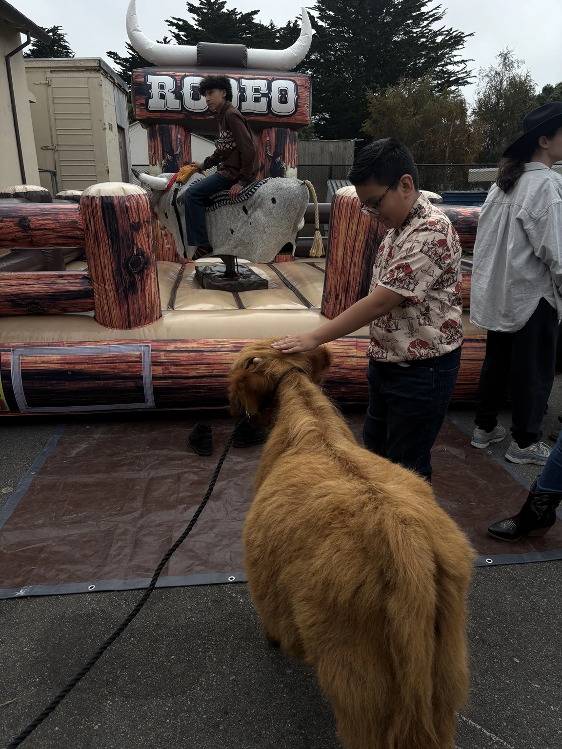 Custom western event with Gibby